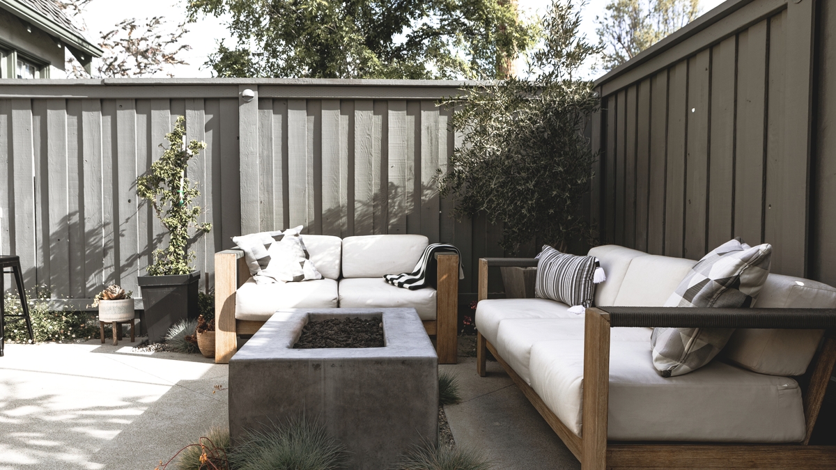 Turn a Basic Porch Into an Outdoor Living Room