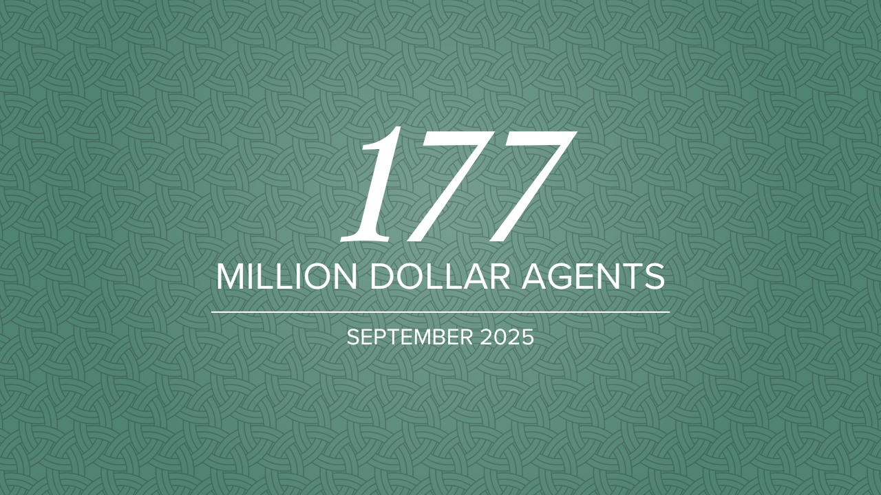 September Million Dollar Producers